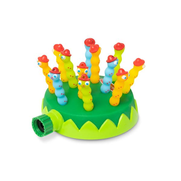 Imagem de Melissa &amp Doug Sunny Patch Splash Patrol Sprinkler Toy Com Acessório de Mangueira