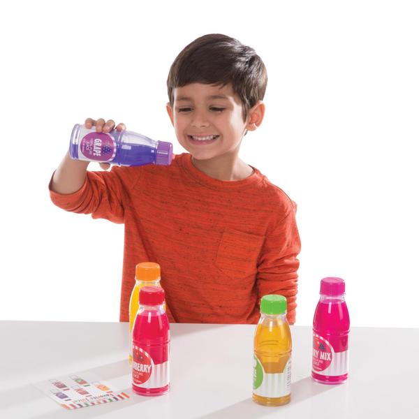 Imagem de Melissa &amp Doug Tip &amp Sip Toy Juice Bottles and Activity Card (6 Pcs)