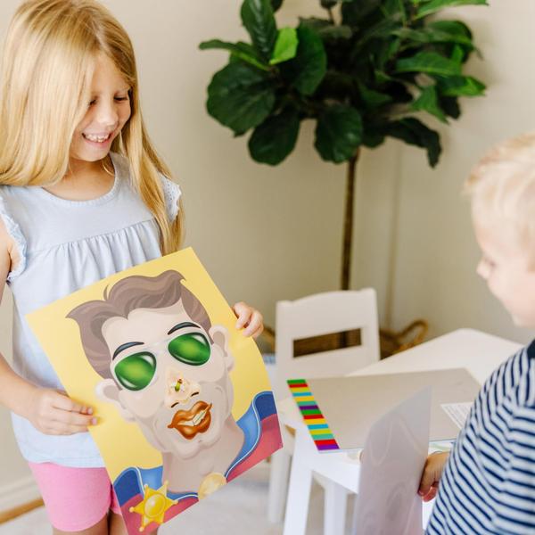 Imagem de Melissa & Doug Adesivos para Rosto - Personagens Loucos