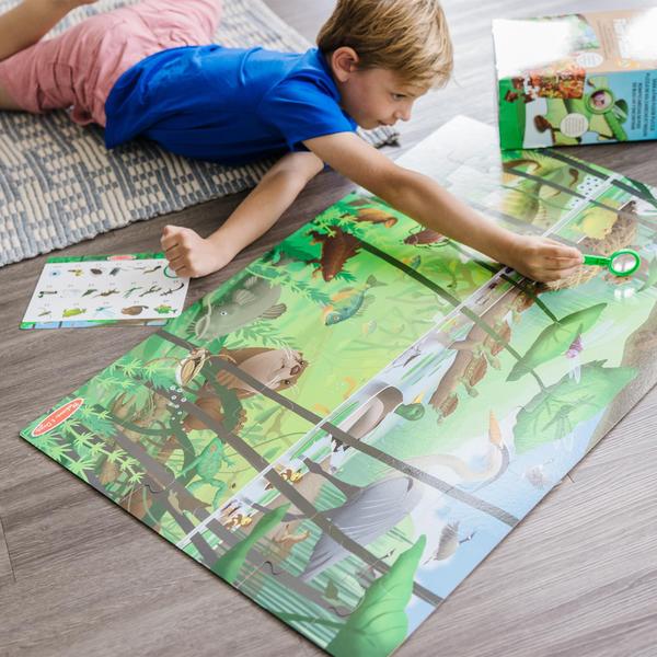 Imagem de Melissa & Doug Double-Sided Seek & Find Puzzle