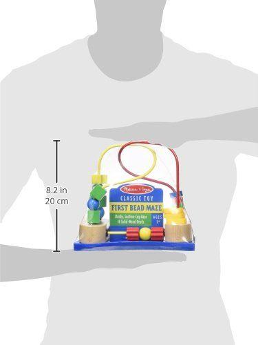 Imagem de Melissa & Doug Labirinto de Contas, Multicolorido, 4.2x7x8.6 pol, 1.3000mlbs