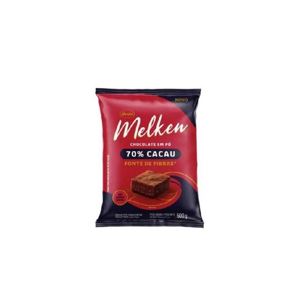 Imagem de Melken Chocolate em Pó 70% Cacau Harald - Pacote 500G