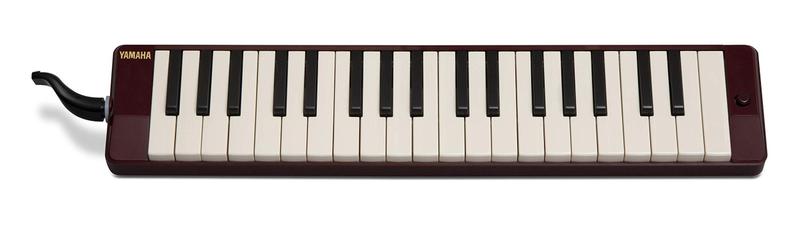 Imagem de Melodica Yamaha P37D marrom de 37 notas com estojo