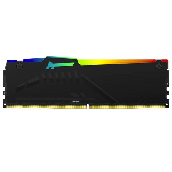 Imagem de MemÃ³ria Kingston Fury Beast 8GB 5200MHz DDR5 RGB CL40 Preto - KF552C40BBA-8