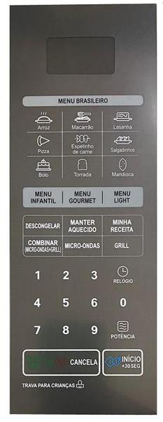 Imagem de Membrana compativel microondas mh7043r/ra - mh7053r/ra - mfm 63036701 espelhada