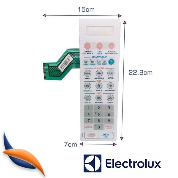 Imagem de Membrana Painel Controle Microondas MTO30 Electrolux A07970901