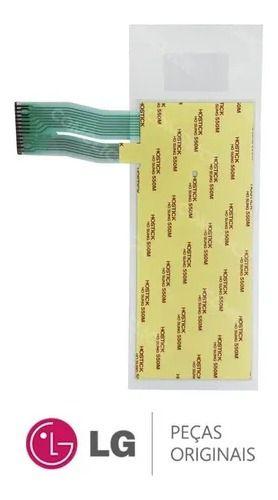 Membrana Painel Frontal Microondas LG MS3052R.FW1FLGZ Nova Imagem de Membrana Painel Frontal Microondas LG MS3052R.FW1FLGZ Nova