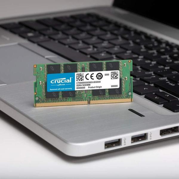 Imagem de Memoria 8gb ddr4 3200mhz crucial - ct8g4sfra32a - notebook