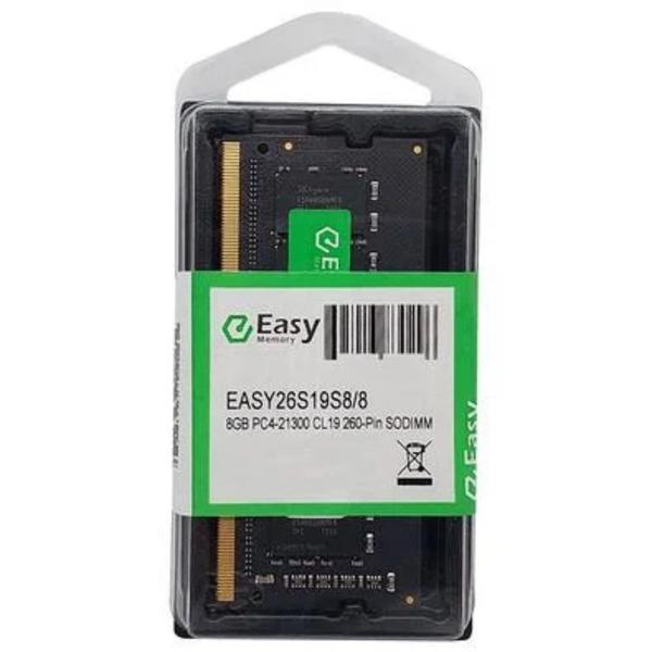 Imagem de Memoria   8gb P/ Notebook Easy Memory Ddr4 2666mhz Easy26s19s8/8