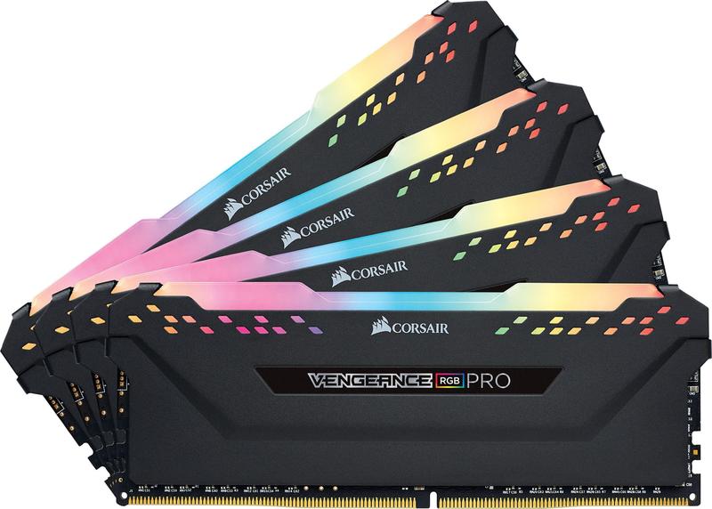 Imagem de Memória Corsair Vengeance RGB Pro 32 GB (4x8 GB) DDR4 3200 MHz