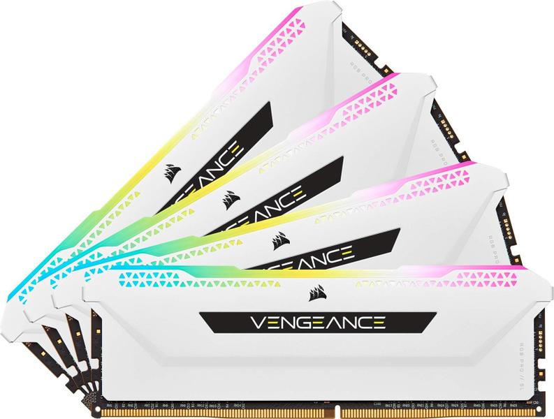 Imagem de Memória Corsair Vengeance RGB Pro SL 32 GB (4x8 GB) DDR4 3200