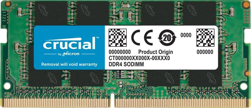 Imagem de Memória Crucial 16 GB DDR4 2400 MT/s SODIMM de 260 pinos