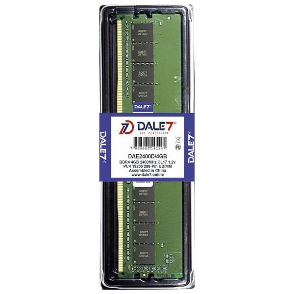 Imagem de Memória Dale7 Ddr4 4Gb 2400 Mhz Desktop 1.2V