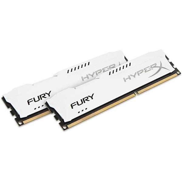 Imagem de Memória DDR3 16GB (2x8GB) - 1333MHz/1600MHz/1866MHz - Kit para Desktop - HyperX Fury