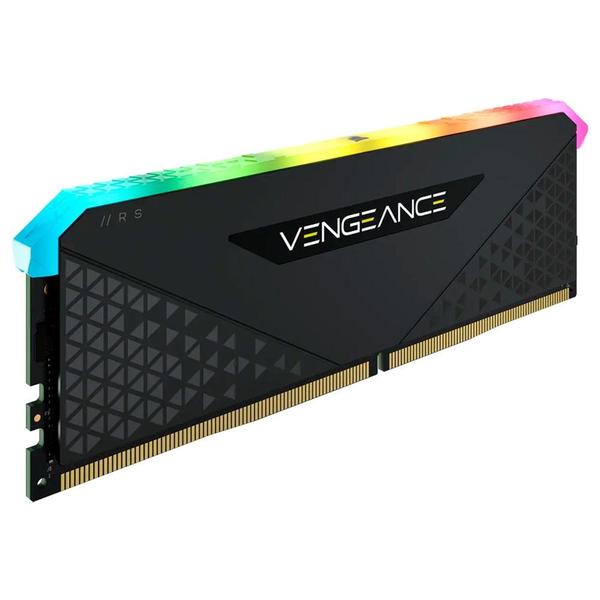 Imagem de Memória Ddr4 64gb 3600 Cl18 Corsair Vengeance Rgb Rs 2x32gb (64gb)