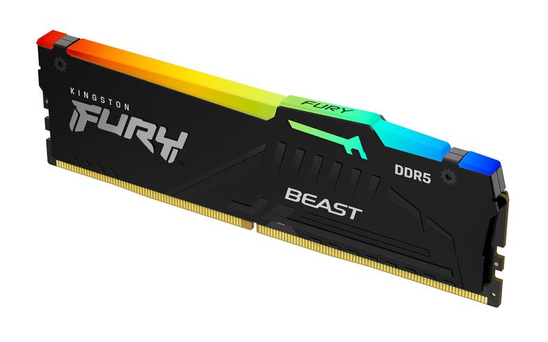 Imagem de Memória de desktop Kingston Fury Beast RGB 8GB 6000MT/s DDR5