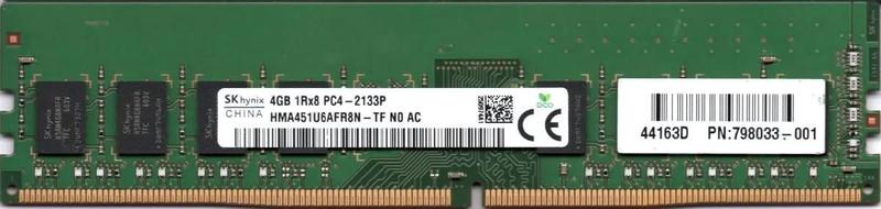 Imagem de Memoria de Desktop SK Hynix 4GB 1Rx8 DDR4 PC4-2133P Mhz 1.2V OEM - HMA451U6