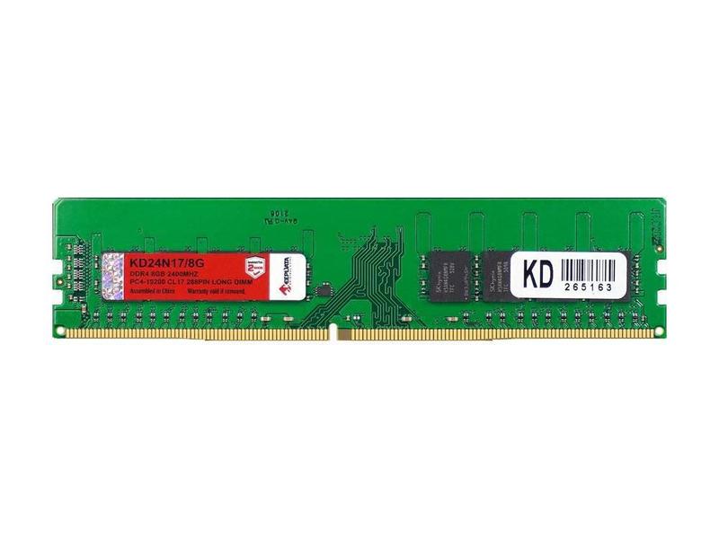 Imagem de Memoria Desktop Ddr4 8Gb 2400Mhz Keepdata 1.5V Kd24N17/8G