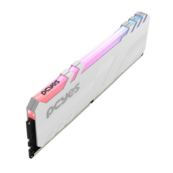 Imagem de Memoria Gamer Pcyes Udimm 16Gb Ddr4 3200Mhz White Com Rgb