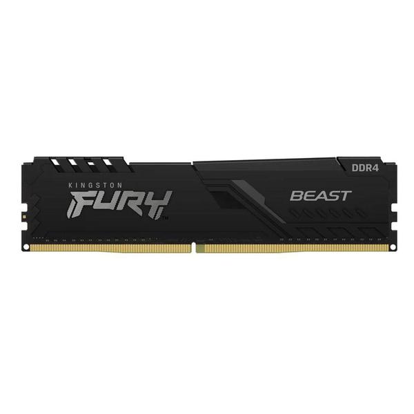 Imagem de Memória kingston 16GB DDR4 3200Mhz fury beast black - KF432C16BB/16