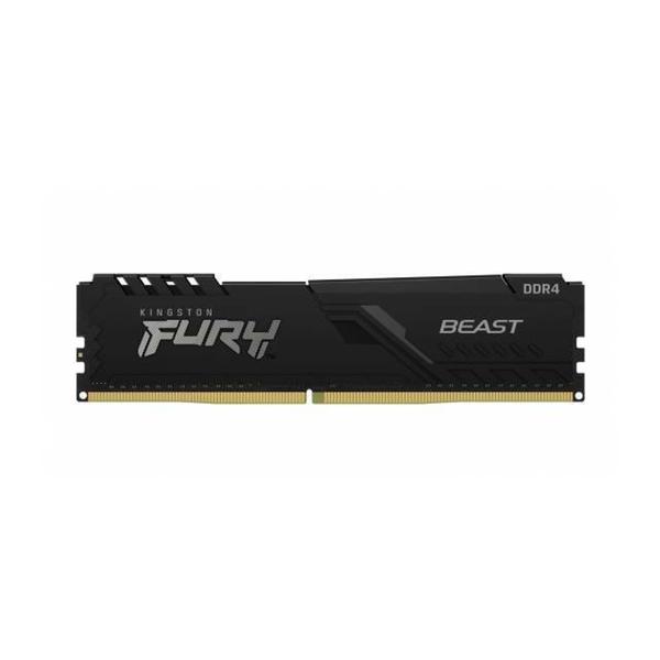 Imagem de Memória kingston fury beast dimm ddr4 8gb 3200 mhz kf432c16bb/8