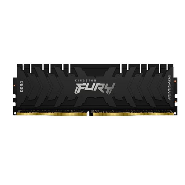 Imagem de Memória Kingston Fury Renegade Black, 8GB, 3600MHz, DDR4, CL16, Preto, KF436C16RB/8