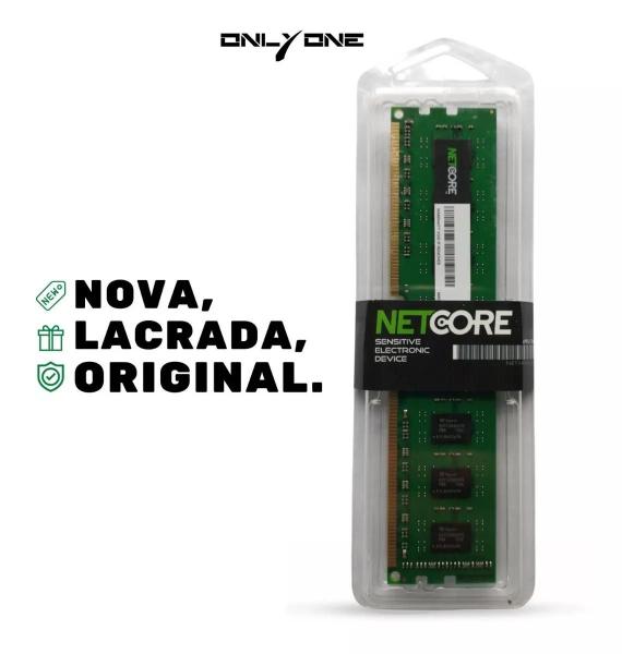 Imagem de Memória Netcore De 8gb Ddr3 Pc3-1600mhz 1.5v Para Desktop