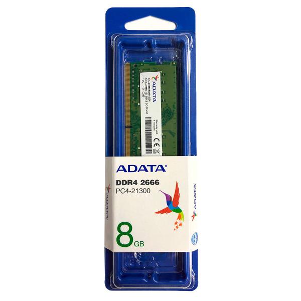 Imagem de Memória para Notebook Adata 8GB, DDR4, 2666MHz, CL19 - AD4S26668G19-SGN