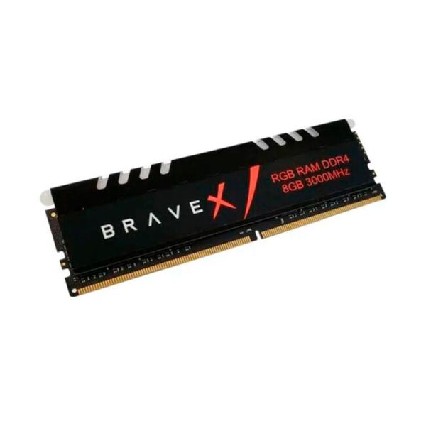 Imagem de Memória RAM 8gb DDR4 Win Memory BraveX RGB, 3000mhz, BAS84U8DW