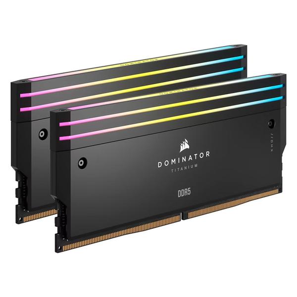 Imagem de Memória RAM Corsair Dominator Titanium RGB 32GB DDR5 6400MHz