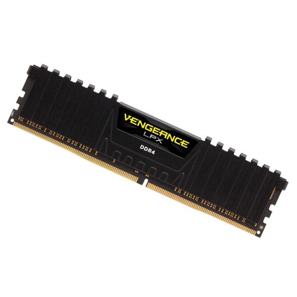 Imagem de Memória RAM Corsair Vengeance LPX, 16GB (2x8GB), 2400MHz, DDR4, CL14, Preto - CMK16GX4M2A2400C14