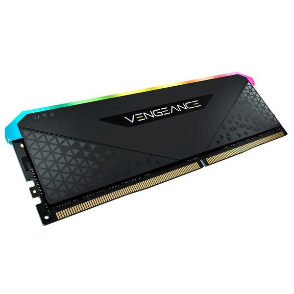 Imagem de Memória RAM Corsair Vengeance RGB RS, 32GB (2x16GB), 3600MHz, DDR4, CL18, Preto - CMG32GX4M2D3600C18