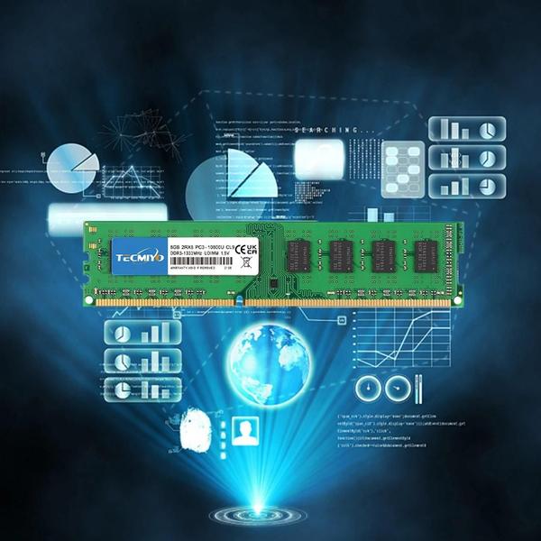 Imagem de Memória RAM DDR3/DDR3L 8GB 1600MHz/1333MHz - Intel/AMD - Não ECC