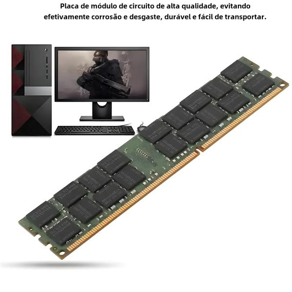 Imagem de Memória RAM DDR3 ECC REG 8GB/16GB/32GB (1600/1866MHz) para Placas-Mãe X79/X58 LGA 2011