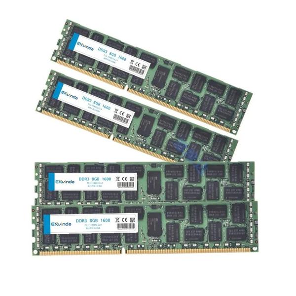 Imagem de Memória RAM DDR3 para Servidor - 4GB, 8GB, 16GB, 32GB (Reg ECC) - 1333MHz a 2666MHz