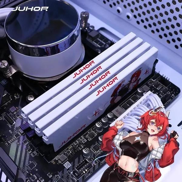 Imagem de Memória RAM DDR4 16GB (3200MHz/3600MHz) - Dual Channel para Jogos - Juhor