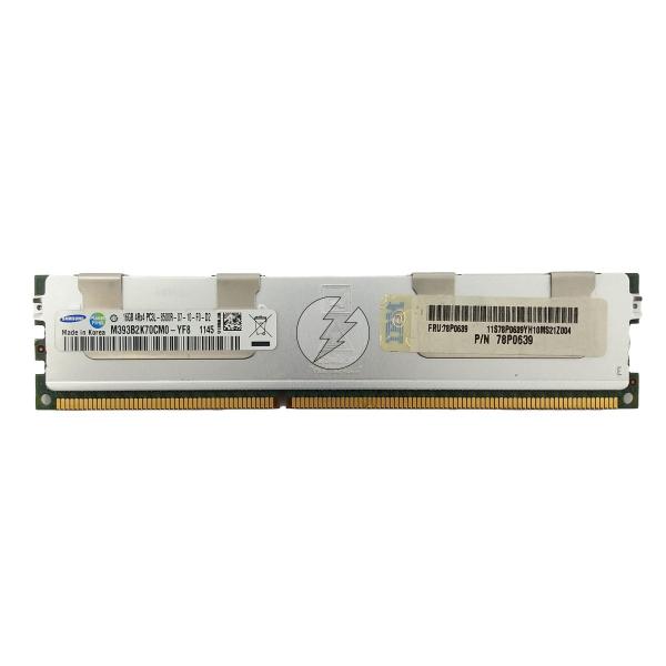 Imagem de Memória RAM de Servidor M393B2K70CM0-YF8: DDR3L, 16GB, 4Rx4, 1066R, RDIMM