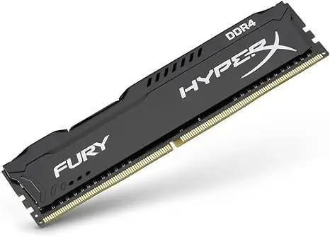 Imagem de Memória RAM HyperX Fury DDR4 - 8GB, 16GB, 32GB (3600MHz, 3200MHz, 2666MHz, 2400MHz, 2133MHz)