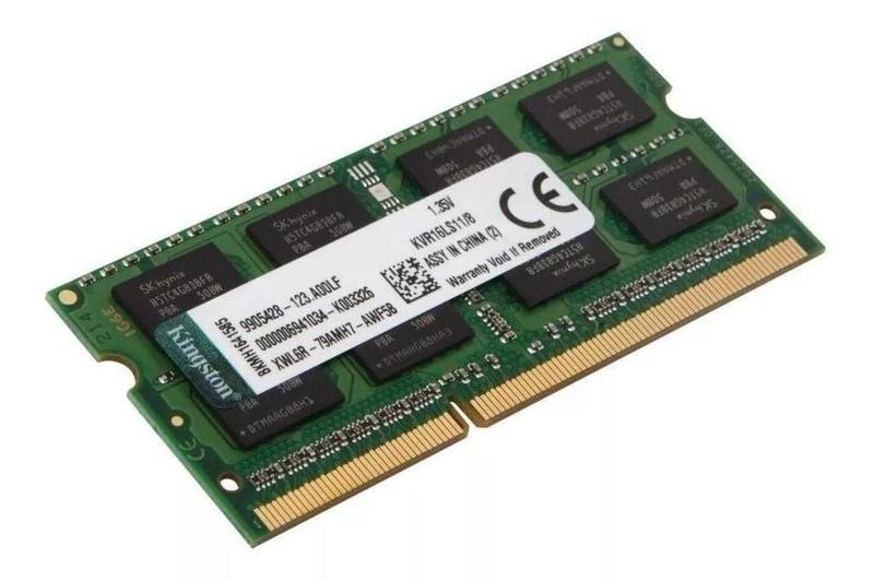 Imagem de Memória RAM Kvr16ls11/8 Portable Sodimm 12800 1600 DDR3l 8gb