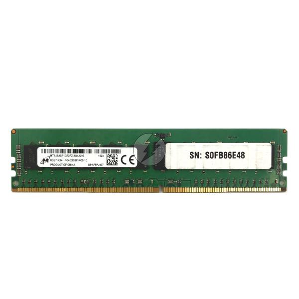 Imagem de Memória RAM Micron MTA18ASF1G72PZ-2G1A2: DDR4, 8GB, 1Rx4, 2133P, RDIMM