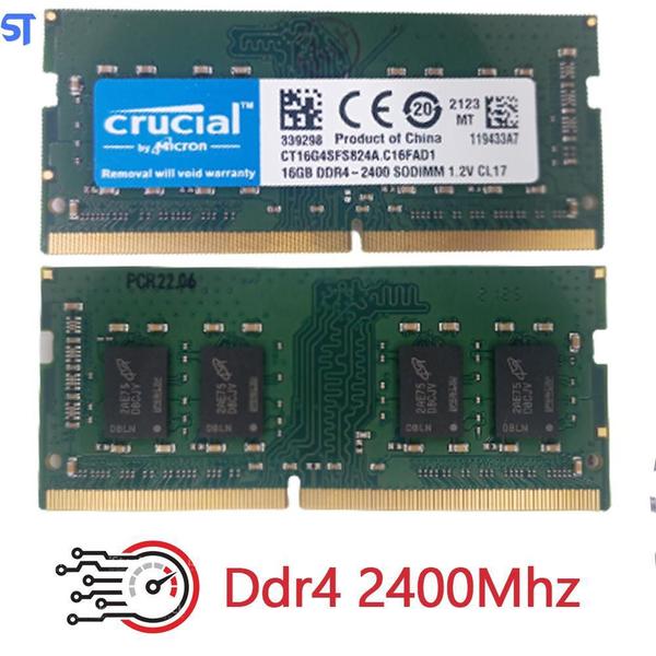 Imagem de Memória Ram Notebook 16Gb Ddr4 2400Mhz - Crucial