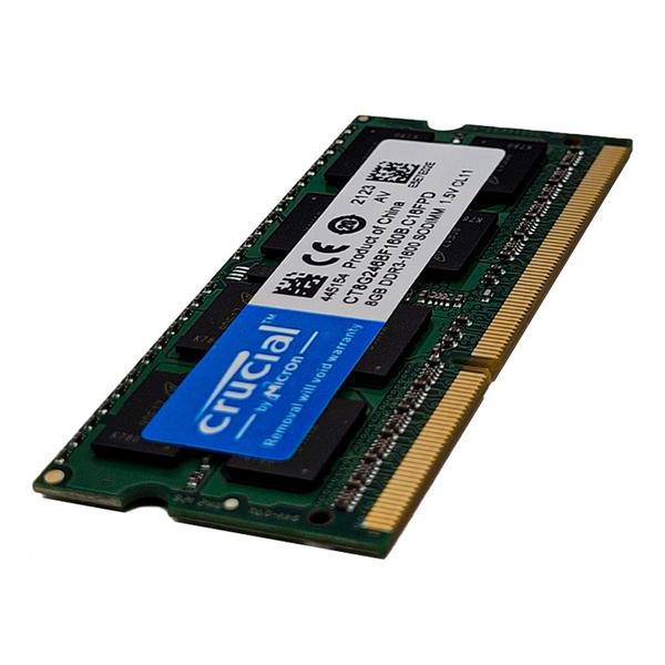 Imagem de Memória Ram Notebook 8GB 1600Mhz DDR3 - Crucial