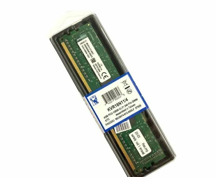 Imagem de Memória RAM Para Desktop DDR3, 4GB, 1600MHz, Kin, CL11, Verde