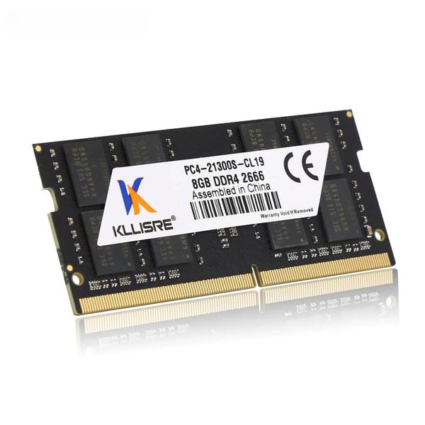 Imagem de Memória RAM para Laptop Kllisre - DDR3/DDR4 (4GB, 8GB, 16GB) - 1333MHz a 3200MHz