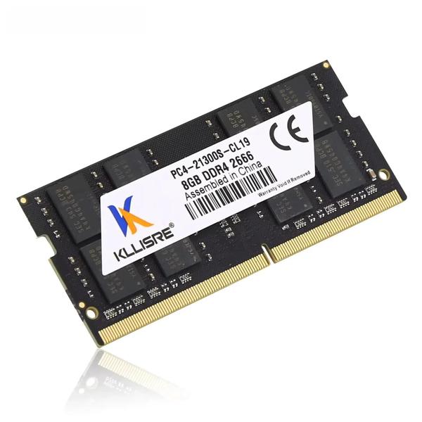 Imagem de Memória RAM para Laptop Kllisre - DDR3/DDR4 (4GB, 8GB, 16GB) - 1333MHz a 3200MHz