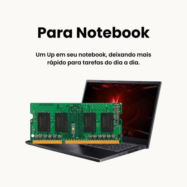 Imagem de Memória RAM Para Notebook DDR4, 8GB, 2400MHz, Oem, CL17, Verde