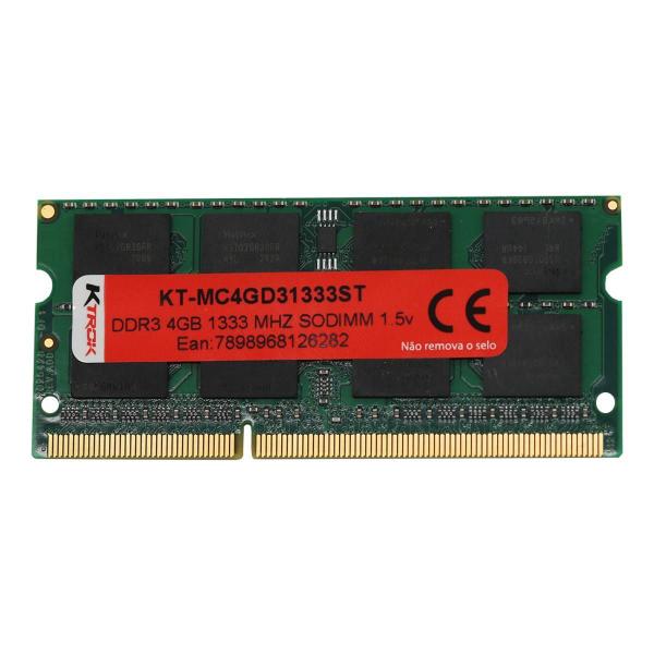 Imagem de Memória Ram Para Notebook Ktrok 4G Ddr3 1333Mhz Sodimm