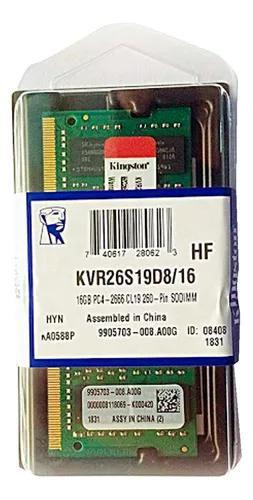 Imagem de Memoria Ram Para Pc capacidade 16GB K16 Kingston