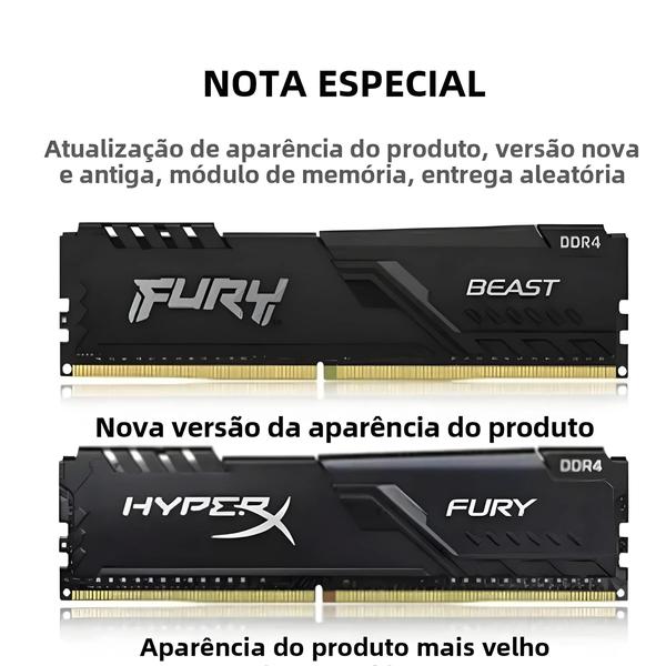 Imagem de Memória RAM, Ram Branca 288Pin, 8GB, 16GB, 32GB, 3600MHz, 3200MHz, 2666MHz, 2400MHz, 2133MHz