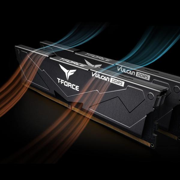 Imagem de Memória RAM TEAMGROUP T-Force Vulcan DDR5 32GB (2x16GB) 6000MHz